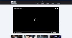 Desktop Screenshot of aniceproducciones.com